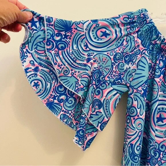 COPY - SIMPLY SOUTHERN Ruffled Sleeve Top - Picture 7 of 8